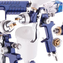 Pistol de vopsit universal AUARITA H-827 BLUE cu duza de 1,3 | 1,4 | 1,8 | 2,0 | 2,5 mm HP