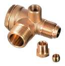 Supapa de sens retur unic pentru compresoare de aer, filet exterior 1/2"-3/8"