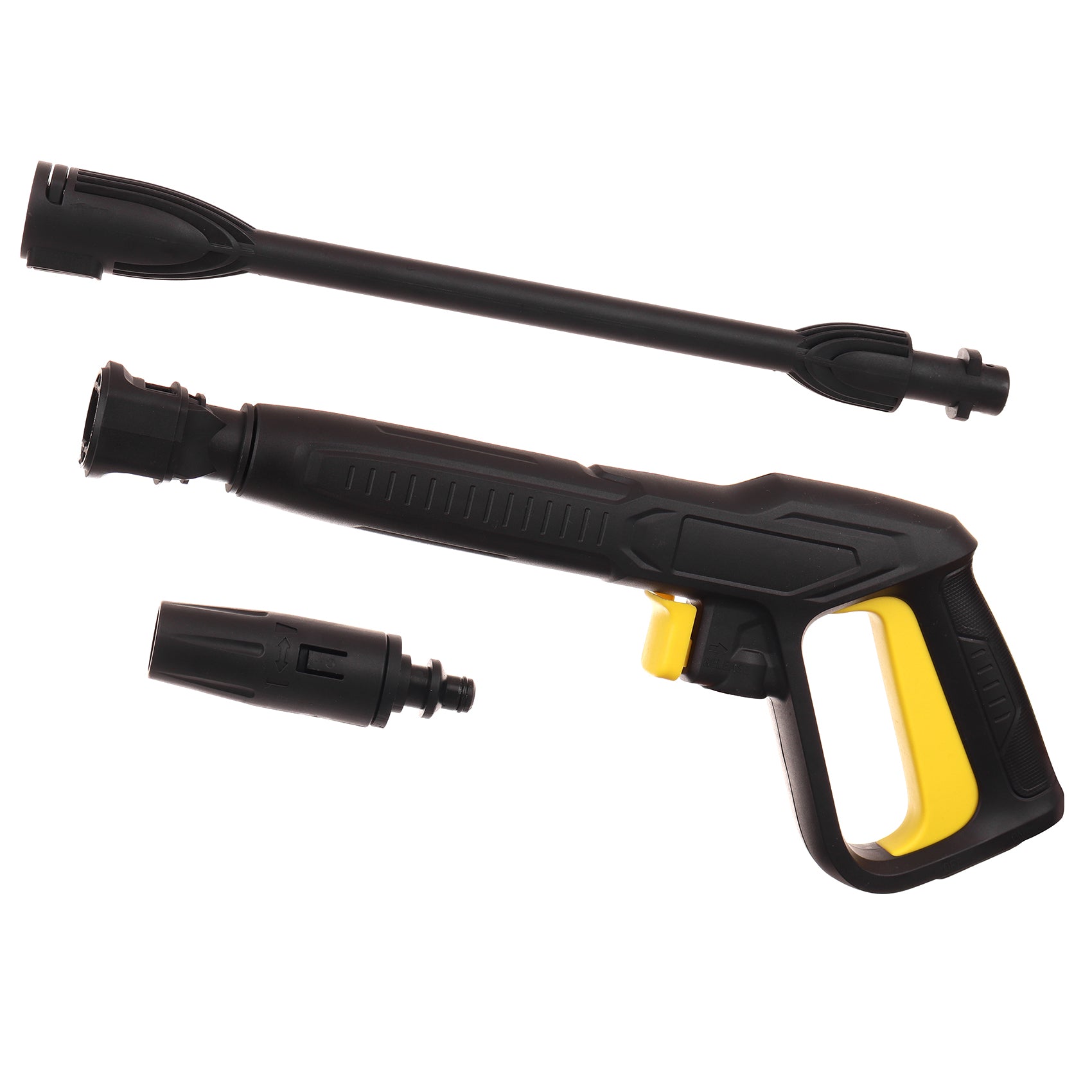 K2 Maysis+ ブラック　26cm Pistole Duza Reglabil cu Lance pentru Karcher K2-K7 Click