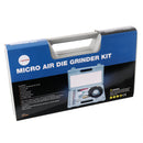 Mini polizor pneumatic cu degete cu ax + pietre de slefuit