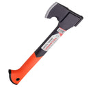Topor de despicat pentru camping 350 mm, otel carbon forjat, 540 g, maner fibra de sticla