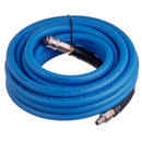 Furtun pneumatic hibrid 5 m 10x17 mm PVC NBR 20 bar cu racorduri rapide 3/8"