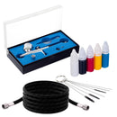 Compresor Aerograf 0,3mm si Furtun AS-186K PLUS