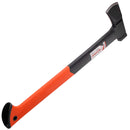 Topor de despicat lemne 710 mm, otel carbon forjat, 1750 g, maner fibra de sticla