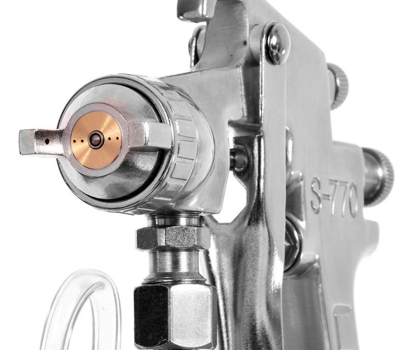 Pistol de vopsit AUARITA S-770S cu duza de 2.5 | 3.0 mm rezervor de jos