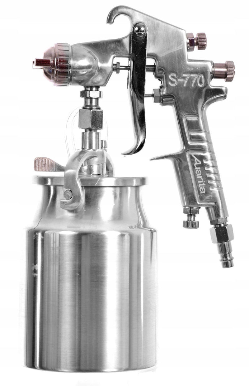 Pistol de vopsit AUARITA S-770S cu duza de 2.5 | 3.0 mm rezervor de jos