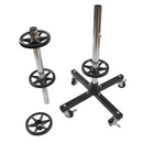 Stand umeras trepied pe roti roti jante cauciucuri