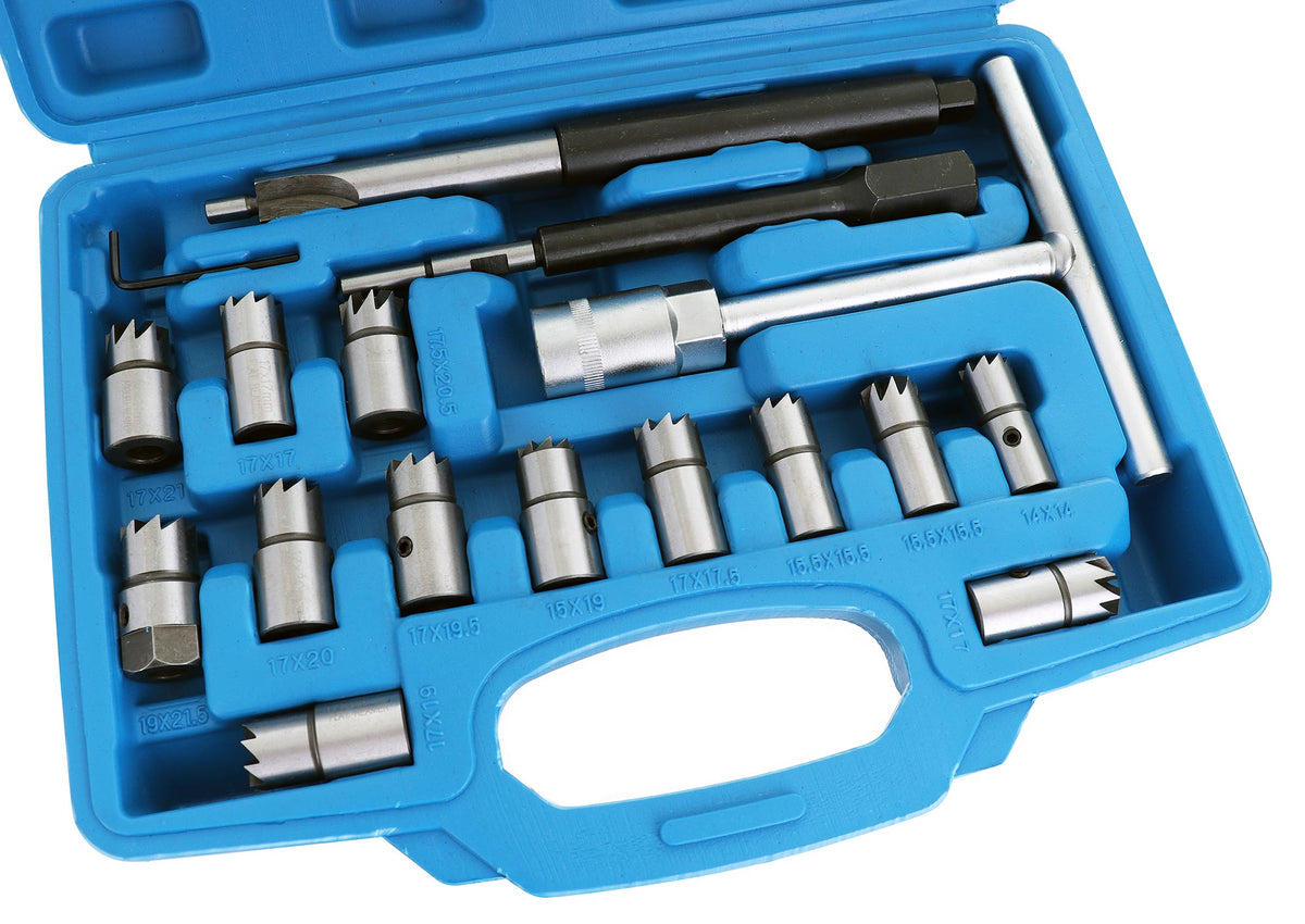 Freze pentru prize injectoare, set 17 buc