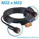 Furtun pentru masina de spalat cu presiune Karcher M22 x M22 5-30m extensia cu adaptor