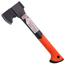Topor de despicat pentru camping 350 mm, otel carbon forjat, 540 g, maner fibra de sticla