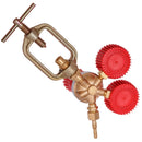 Reductor Presiune Acetilena TC Technic 0-1,5 Bar 3000 l/h din Alama cu Manometre