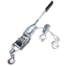 Troliu manual cu franghie 4T, 3 carlige, 2 pinioane