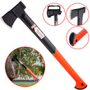 Topor de despicat lemne 710 mm, otel carbon forjat, 1750 g, maner fibra de sticla