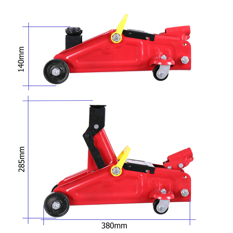 Cric hidraulic Frog 2T 140-285mm + cauciuc