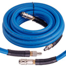 Furtun pneumatic hibrid 5 m 10x17 mm PVC NBR 20 bar cu racorduri rapide 3/8"
