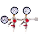 Reductor CO2 pentru Apa Bere Vin Cidru Siguranta dubla Doua Circuite 3 Mano