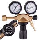 Reductor Presiune Azot TC Technic 2-60 Bar 40 m3/h din Alama cu 2 Manometre