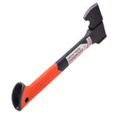 Topor de despicat pentru camping 350 mm, otel carbon forjat, 540 g, maner fibra de sticla