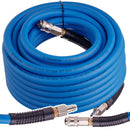 Furtun pneumatic hibrid 20 m 10x17 mm PVC NBR 20 bar cu racorduri rapide 3/8"