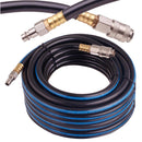 Furtun pneumatic flexibil PVC 15 m 8x14 mm 20 bar cu racorduri rapide pentru compresor