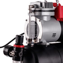 Compresor pentru Aerograf cu Filtru si Regulator Rezervor 3L 30-35l/min TC Technic 666B2