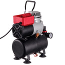 Compresor pentru Aerograf cu Filtru si Regulator Rezervor 3L 30-35l/min TC Technic 666B2