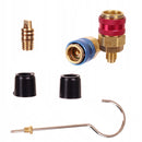 Tester de umplere aer conditionat cu conectori rapidi, Contor de umplere