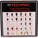 Set Clips Pins 1240 buc + Tapiterie Pullers Gripper