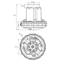 Motor pentru aspirator Bosch AEG Zelmer 1400W