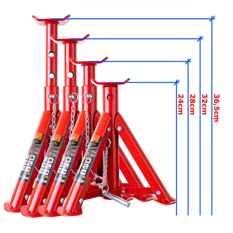 Lift pentru masina Frog 135-340mm + Treistle + Pene + BIG RED Valisa