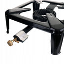 Soba de camp, taburet pe gaz, arzator 8,8 kW 40x40cm