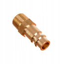 Dop din alama, conector pentru scule pneumatice 1/4"