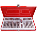 Set Biti Torx Spline Imbus CrV 40 Piese cu Cutie Metalica 30 si 75 mm