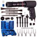 Ciocan de impact pneumatic SET DE 26 ELEMENTE Varfuri de dalta pentru imbinari AA0082