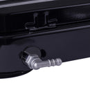 Aragaz 3 ochiuri, alimentare butelie, negru, portabil, cu furtun si reductor