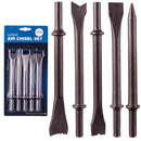 Dalti pentru ciocan pneumatic 5x Fixare lung Varfuri rotunde de 175 mm ACL-003