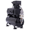 Compresor pentru Aerograf cu Filtru si Regulator AG-426 cu 2x fan