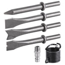 Ciocan pneumatic de impact pentru compresor Technic AT-2010RSG cu 4 dalti