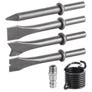 Ciocan pneumatic de impact pentru compresor Technic AT-2070NR cu 4 dalti