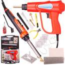 Aparat profesional pentru lipit/sudat plastic, cu un varf de netezire, 100W+70W, TC Technic BD001