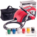 Compresor Aerograf 0,3mm Furtun Vopsele Caz TC Technic C111