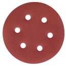 Set 25 bucati hartii de slefuit TC Technic, pentru slefuitor, smirghel granulatie P320, 150mm, 6 gauri