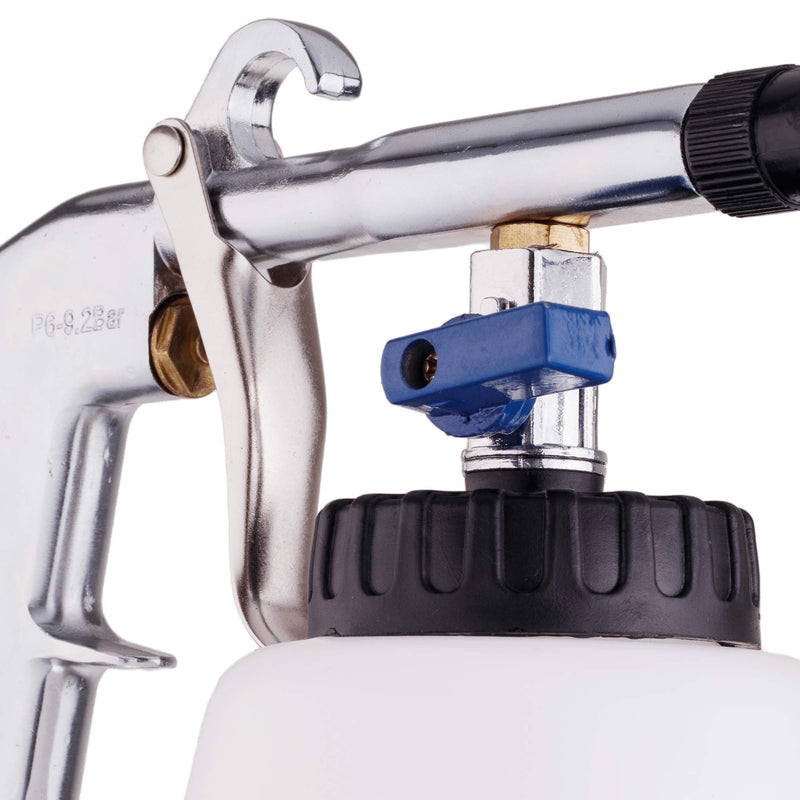 Pistol curatare tapiterie L1 cu rezervor 1000ml si 2 duze aer comprimat