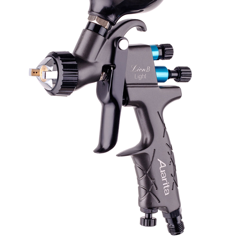Pistol de vopsit AUARITA MINI LION B LIGHT cu duza de 0.8 | 1.0 | 1.2 mm HVLP
