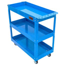 Carucior de atelier Q1079, TC Technic, Roti cu rulmenti, 3 rafturi, Umerase