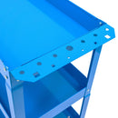 Carucior de atelier Q1079, TC Technic, Roti cu rulmenti, 3 rafturi, Umerase