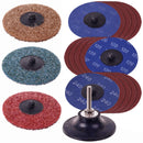 Discuri abrazive 75mm 19el Material Netesut 6mm Grinder System Roloc SP-58