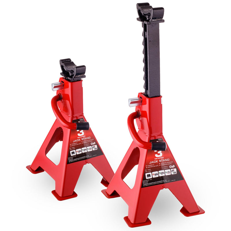 Suport capre suspendare auto 2 piese, 3 tone, BIG RED T43001C, cu blocare