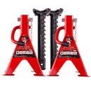 SET 2 Suporturi pentru Ridicat Vehicule BIG RED, capre, 2T 2000KG