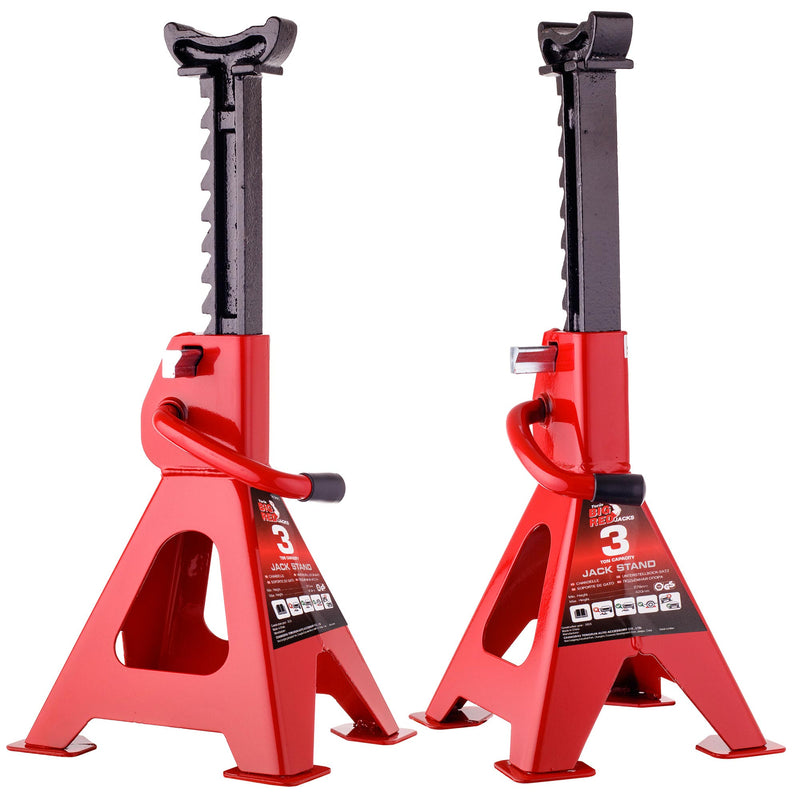 Suport capre suspendare auto 2 piese, 3 tone, BIG RED T43001C, cu blocare